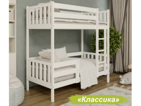 Кровать 2-х ярусная Аист-2 Классика белый 1600х800 мм в Перми - perm.magazinmebel.ru | фото