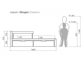 Кровать Svogen classic с ящиками и бортиком бежево-белый в Перми - perm.magazinmebel.ru | фото - изображение 2